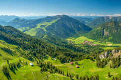 The Bavarian Wendelstein Mountain area with a great Mountain View