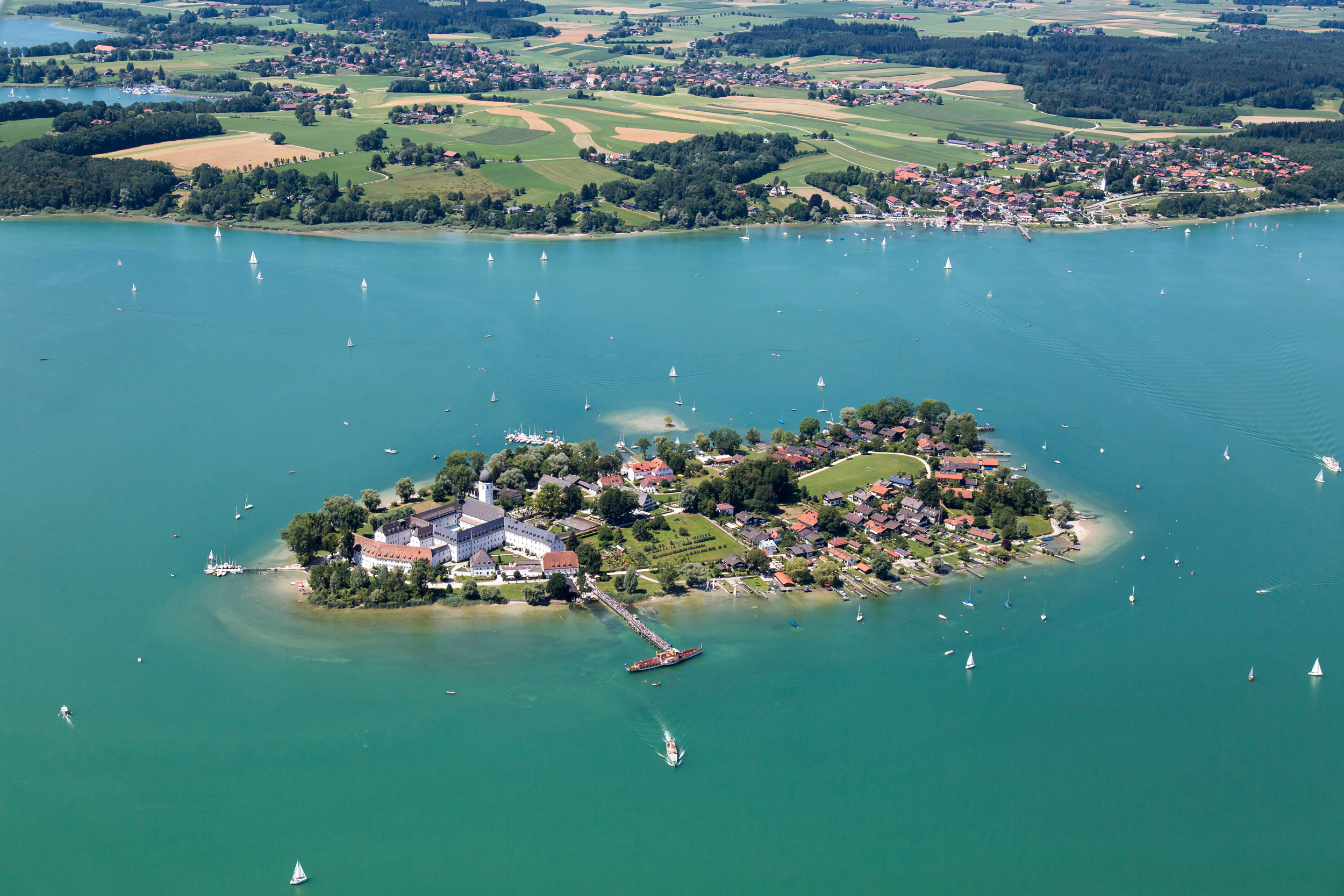 Chiemsee Insel Frauenchiemsee
