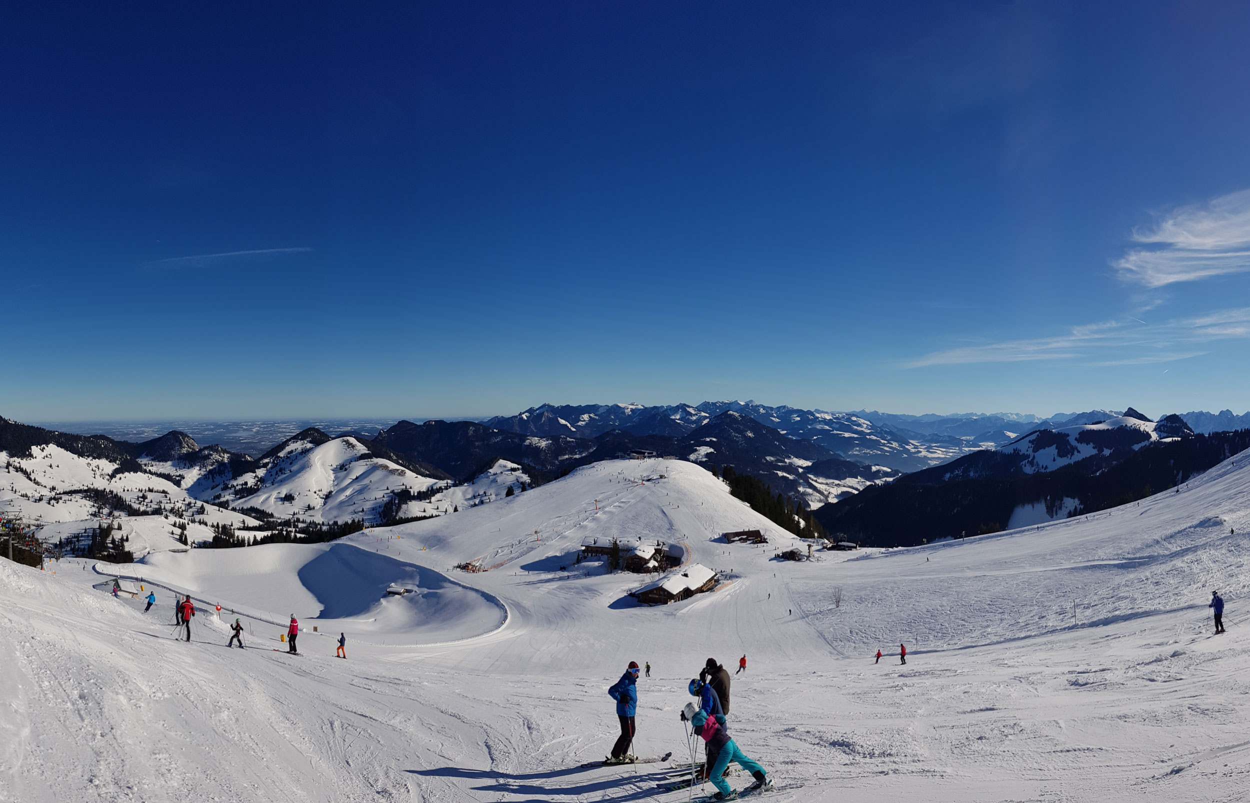 Sudelfeld Ski-Piste Schnee Ski fahren